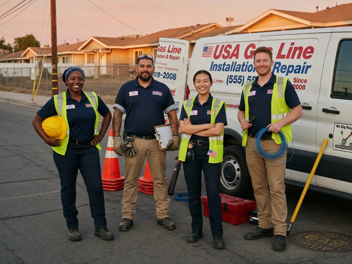 Gas Line Installation company in Sikes, LA